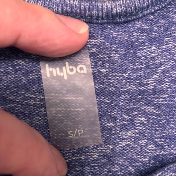 Hyba Womens Boho Jumpsuit Romper WideLeg Cropped Drawstring Oversized Sz Sm - Picture 10 of 16